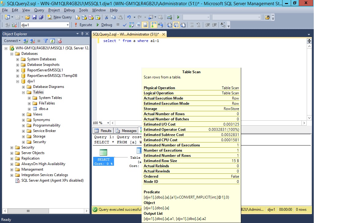 SQL Server 2014 Column Store Index